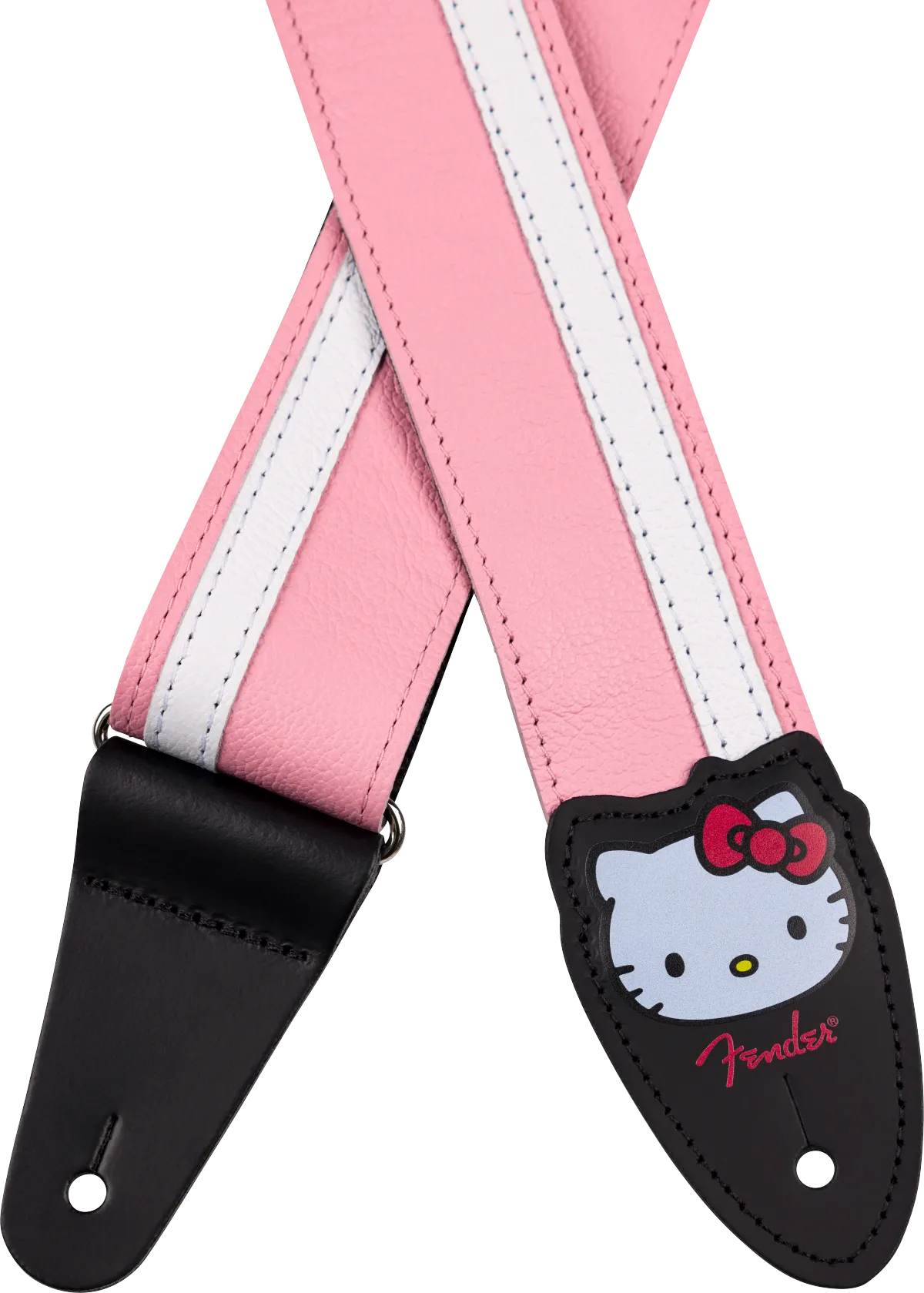 Fender X Hello Kitty Leather Strap, Pink