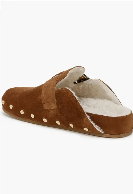 Fern 2 Suede Shearling Clog