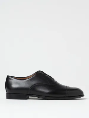 Ferragamo Brogue Shoes Men Black