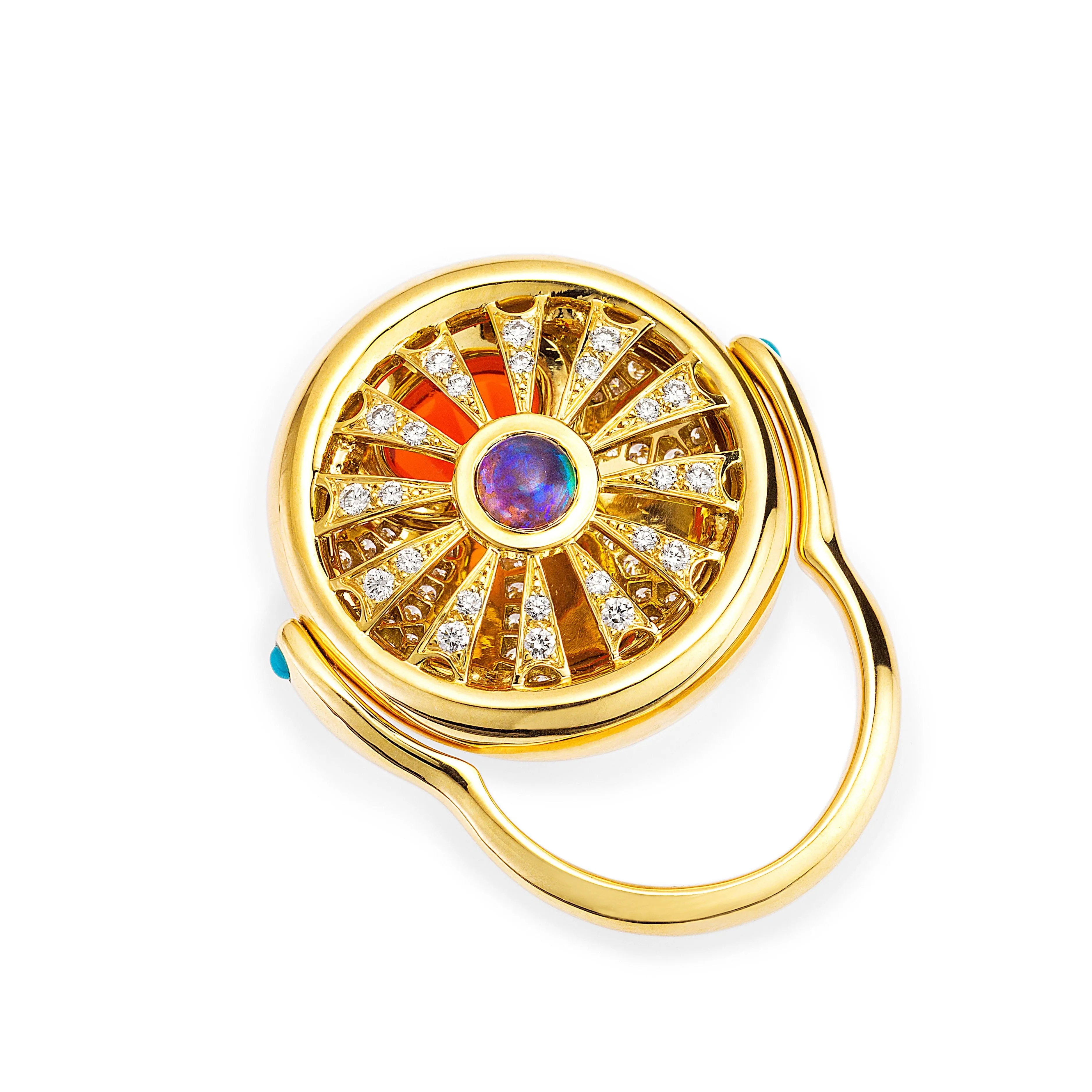 Fire Flip Ring