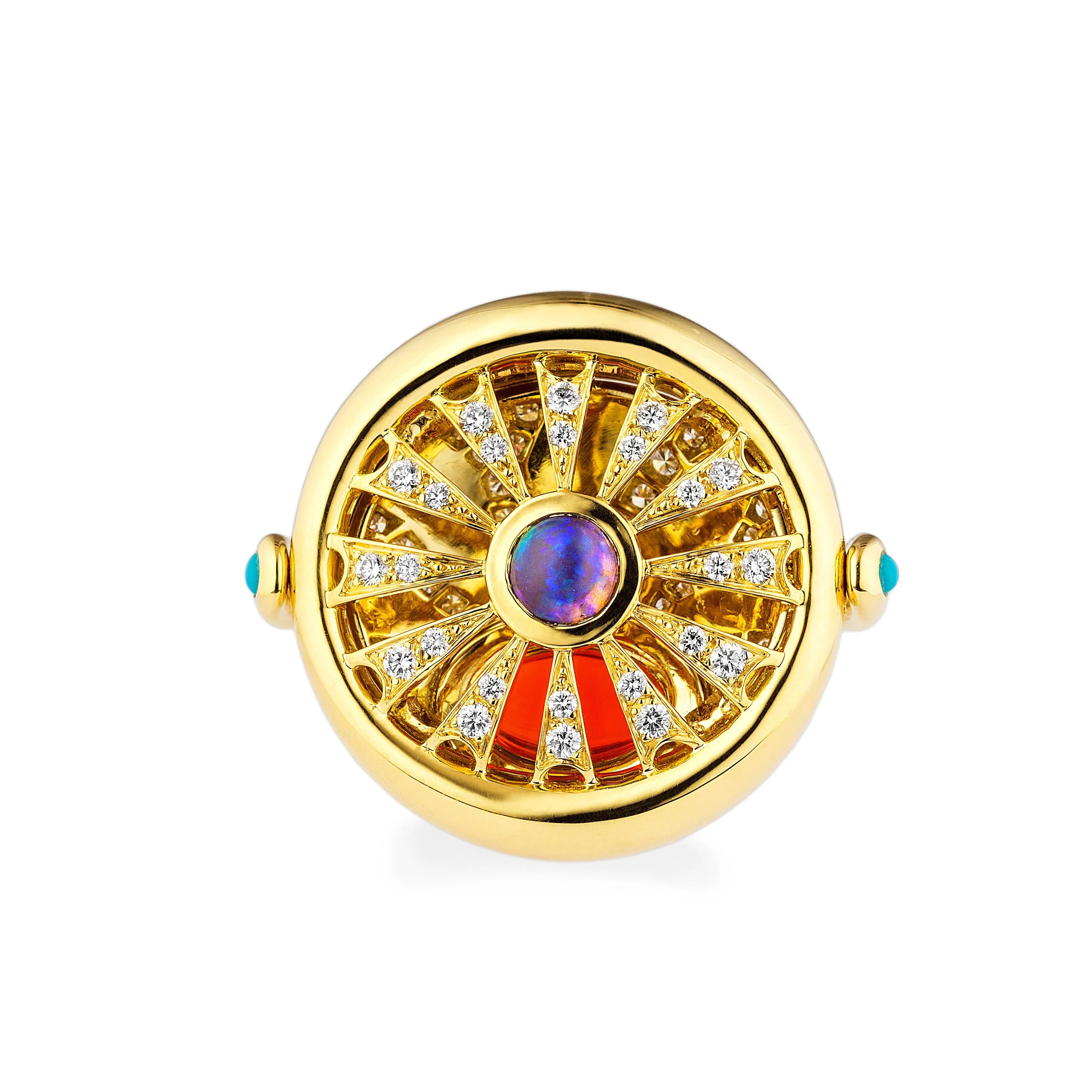 Fire Flip Ring