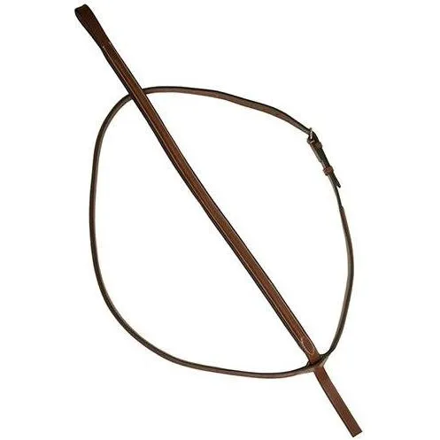 Flex Rider Cognac Plain Raised Standing Martingale