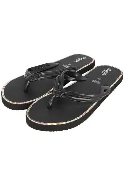 Flip Flop Chinela Nudo Brillos