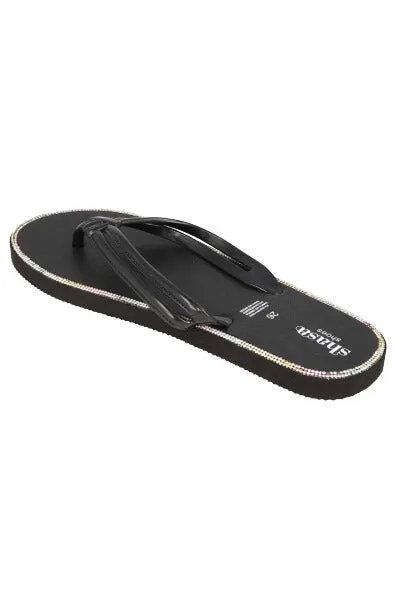 Flip Flop Chinela Nudo Brillos