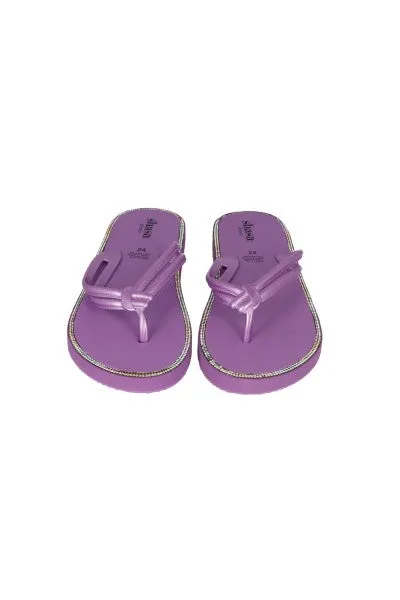 Flip Flop Chinela Nudo Brillos