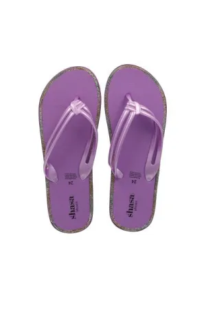 Flip Flop Chinela Nudo Brillos