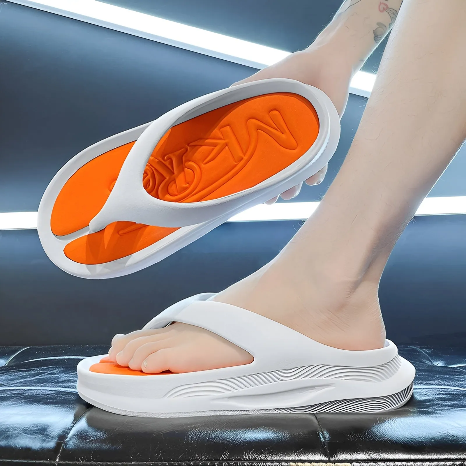 Flip Flops Herren – Elegante und Bequeme Orthopädische Slipper