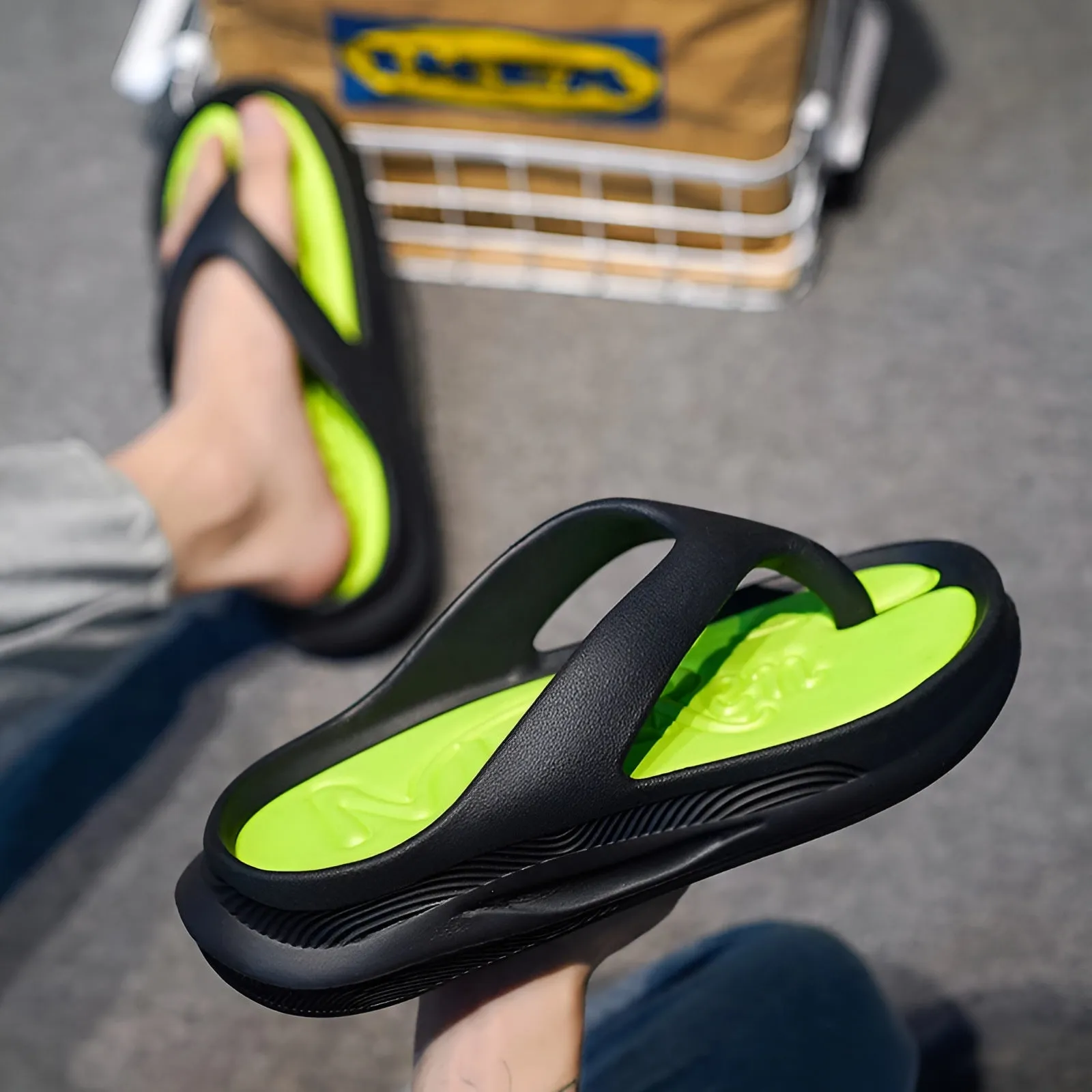 Flip Flops Herren – Elegante und Bequeme Orthopädische Slipper
