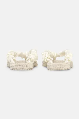 Flip-flops Tyg - Milk Creme