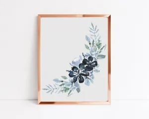 Florals Cross Stitch Pattern #446