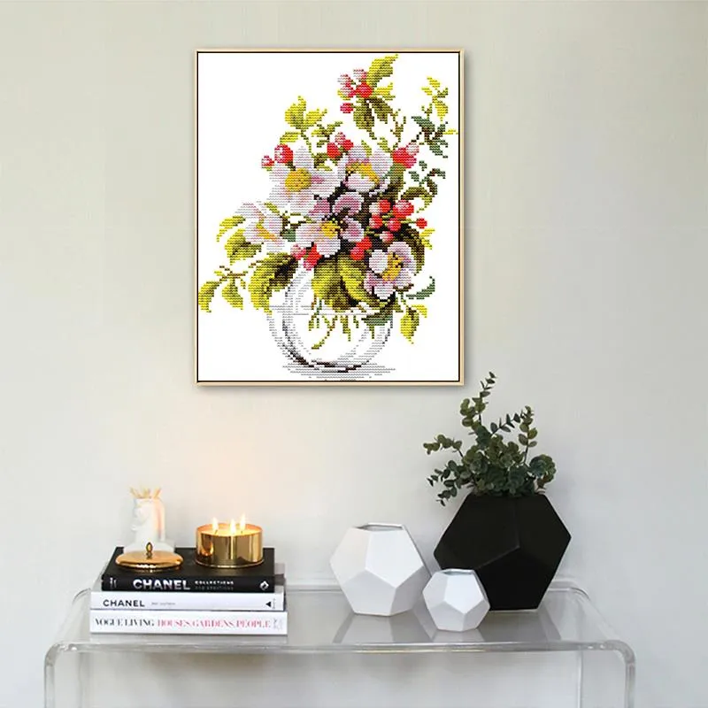 Flower Patterns Blooming Apple Blossom