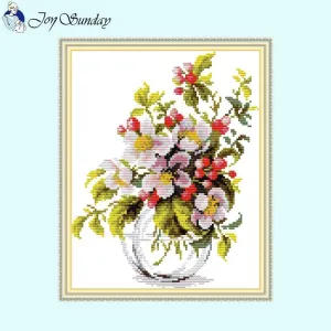 Flower Patterns Blooming Apple Blossom
