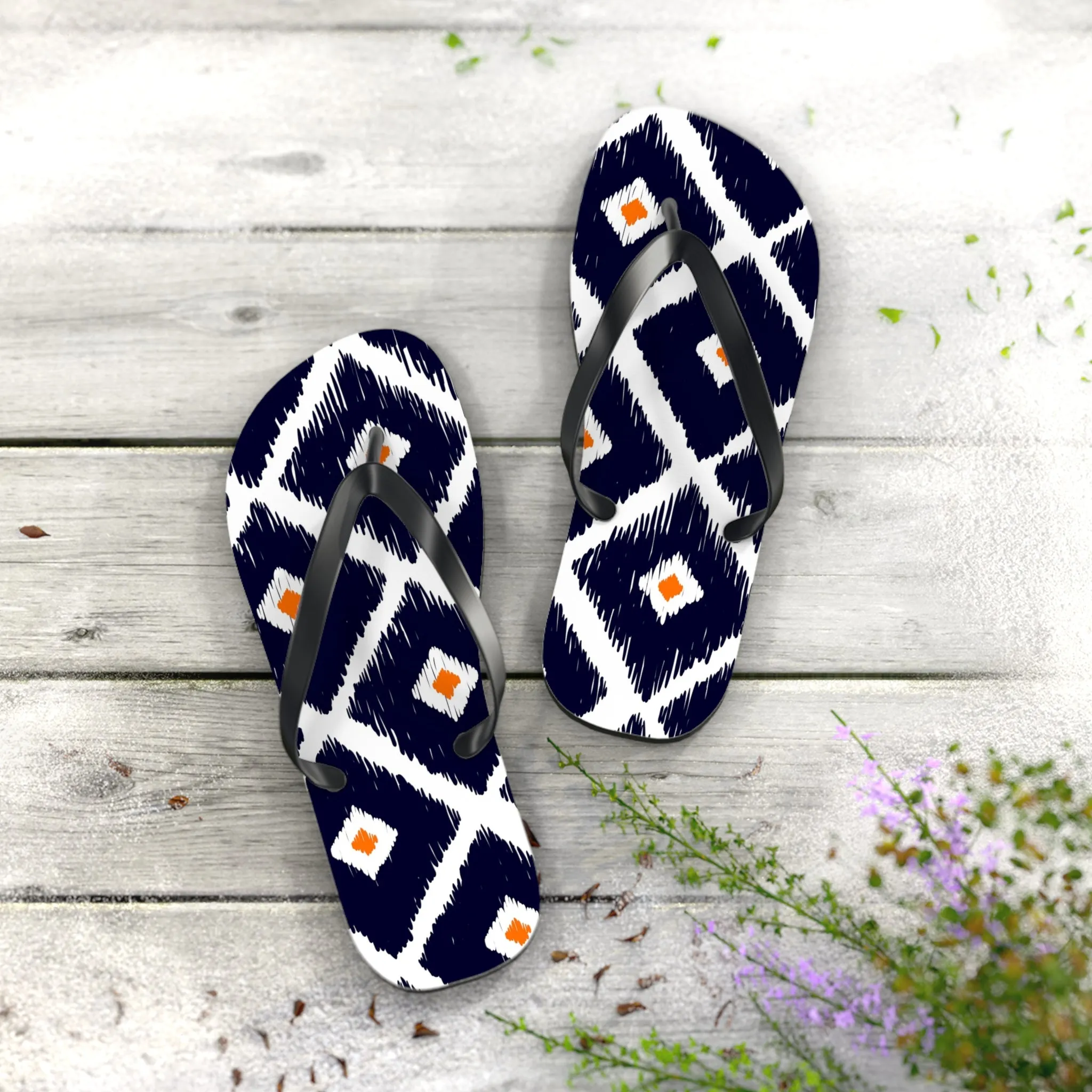 FlowStrides Flip Flops - Trendy Summer Footwear for Beach and Casual Outings