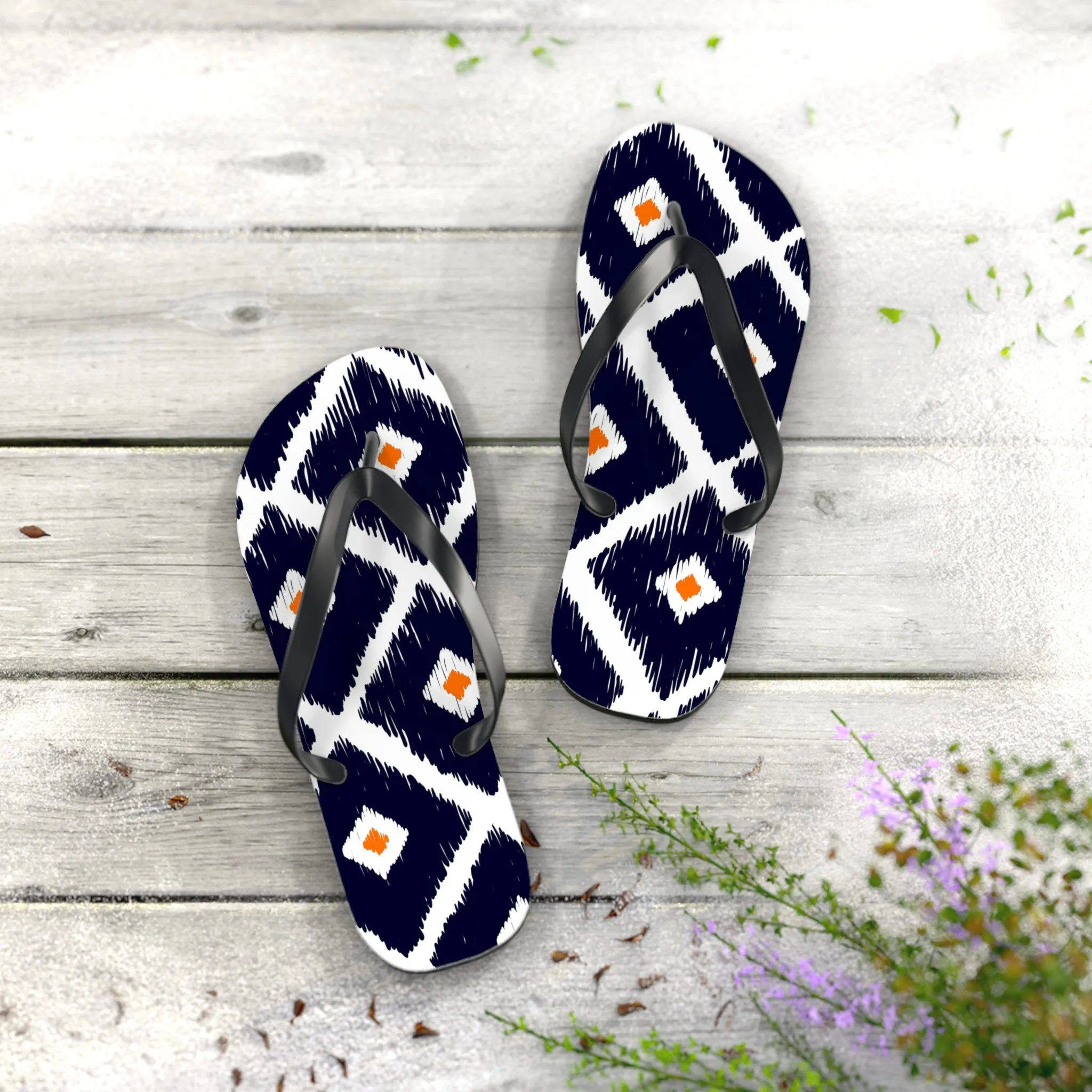 FlowStrides Flip Flops - Trendy Summer Footwear for Beach and Casual Outings