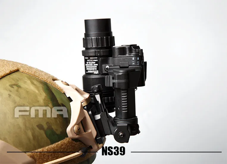 FMA NOROTOS CNC Helmet Mount for NVG PVS-15 / 18 - Black