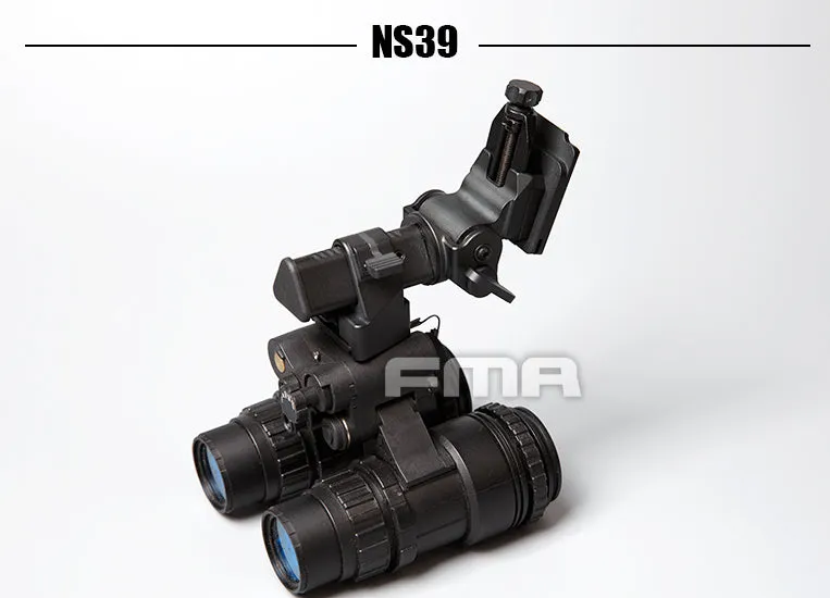 FMA NOROTOS CNC Helmet Mount for NVG PVS-15 / 18 - Black