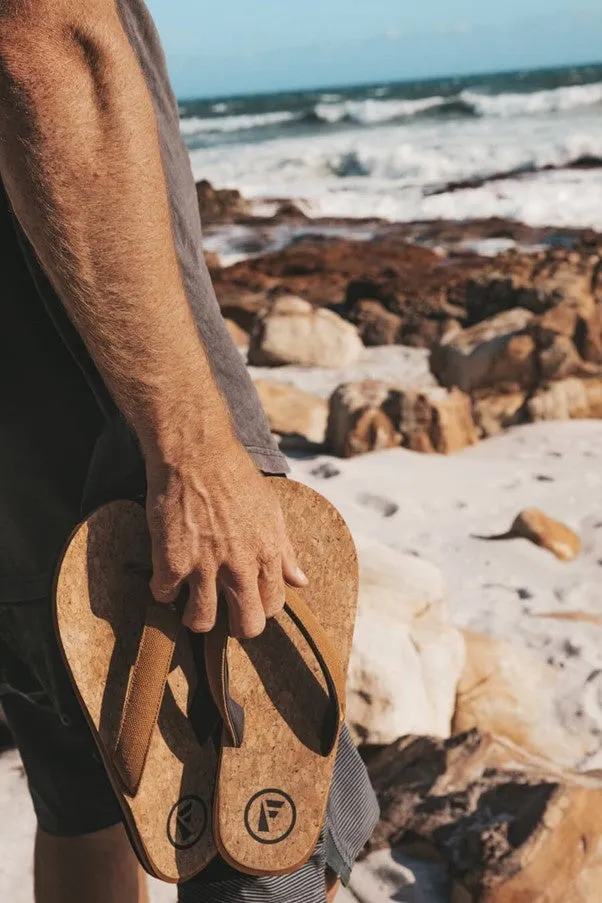 Foamlife Mully Cork Mens Flip Flops