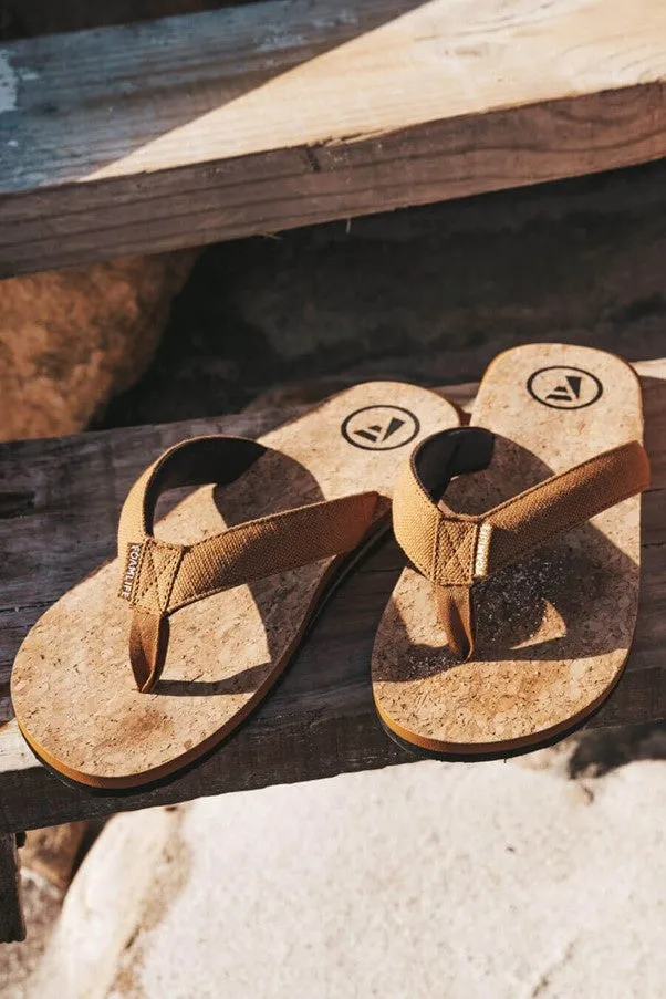 Foamlife Mully Cork Mens Flip Flops