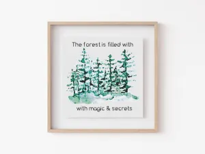 Forest Cross Stitch Pattern #443