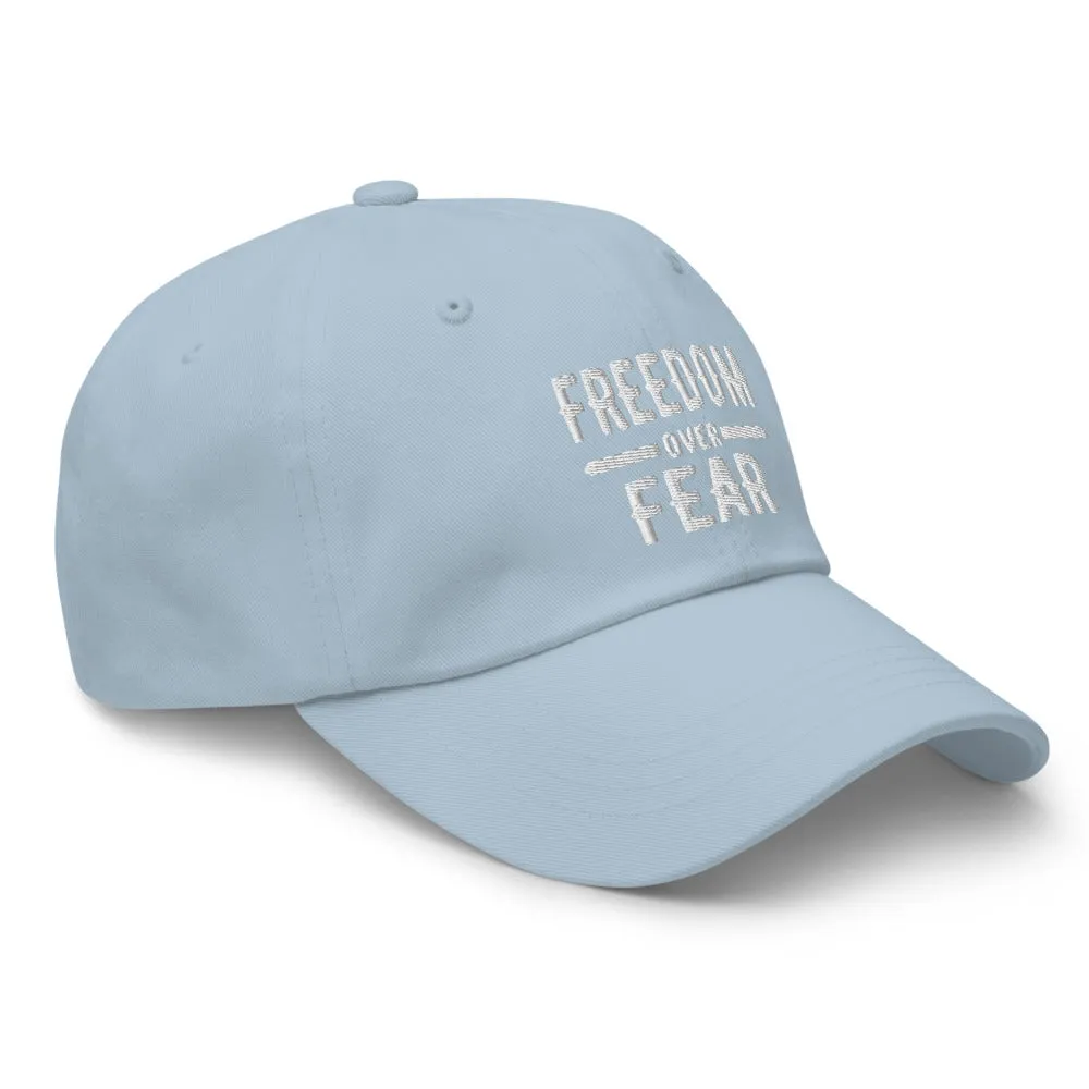 Freedom over Fear Dad hat