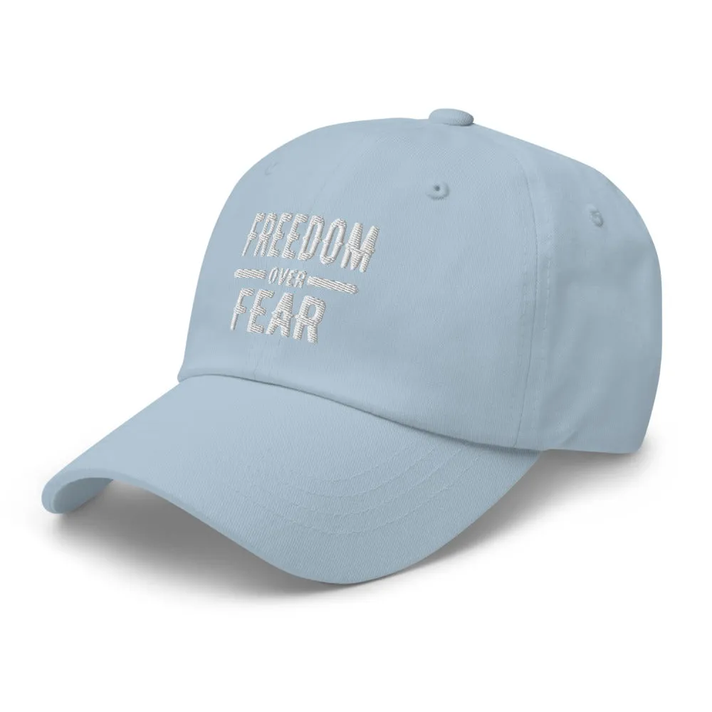 Freedom over Fear Dad hat