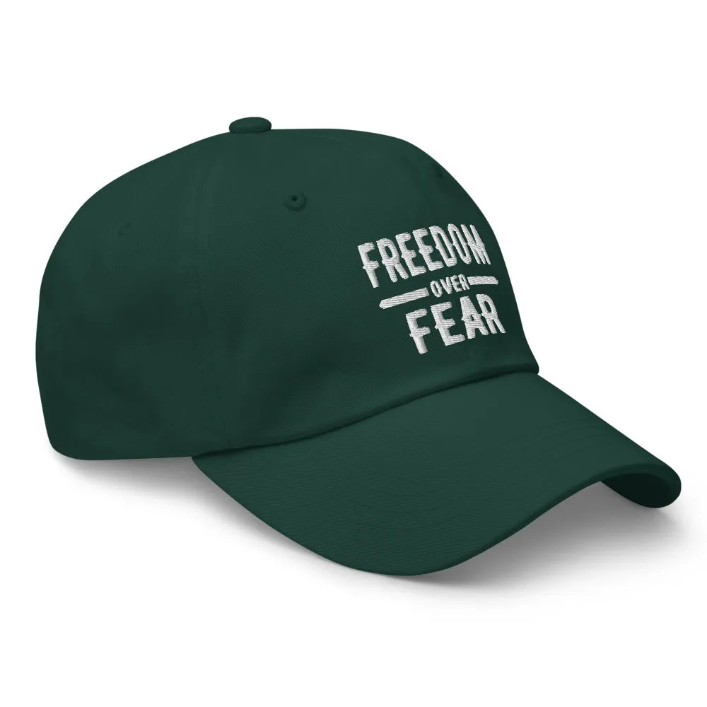 Freedom over Fear Dad hat