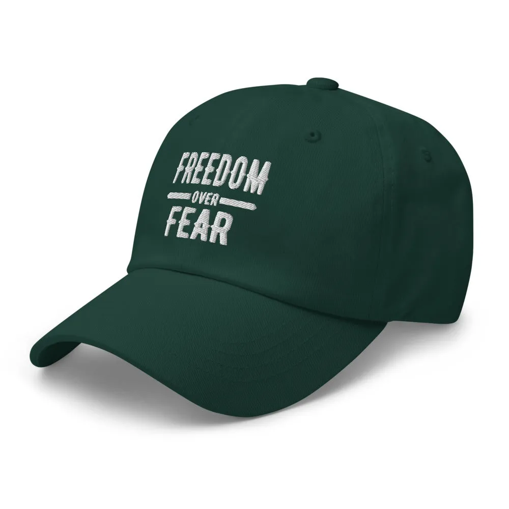 Freedom over Fear Dad hat