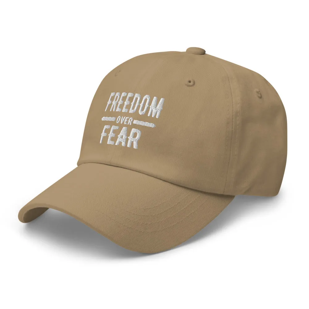 Freedom over Fear Dad hat