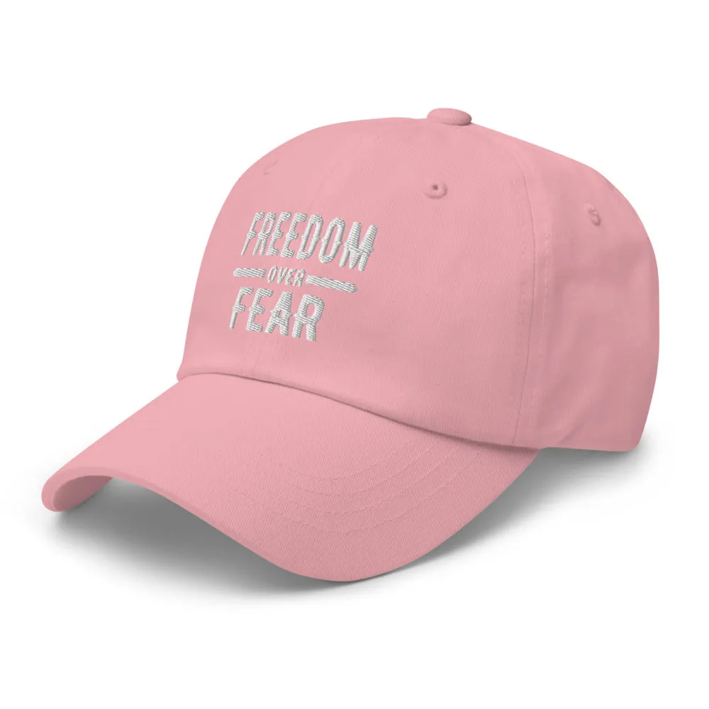 Freedom over Fear Dad hat