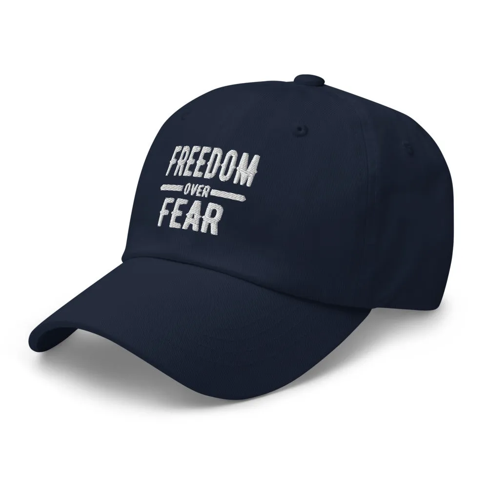 Freedom over Fear Dad hat