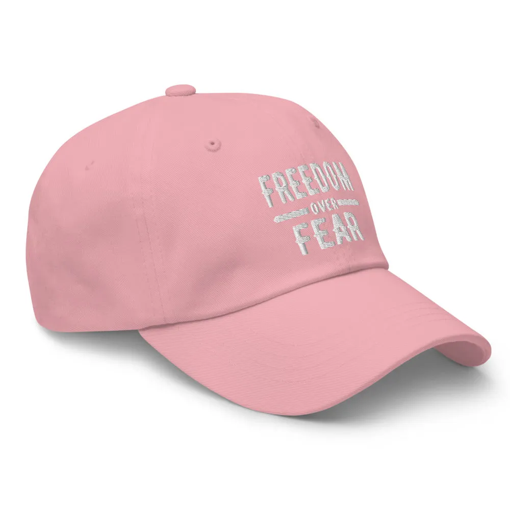 Freedom over Fear Dad hat