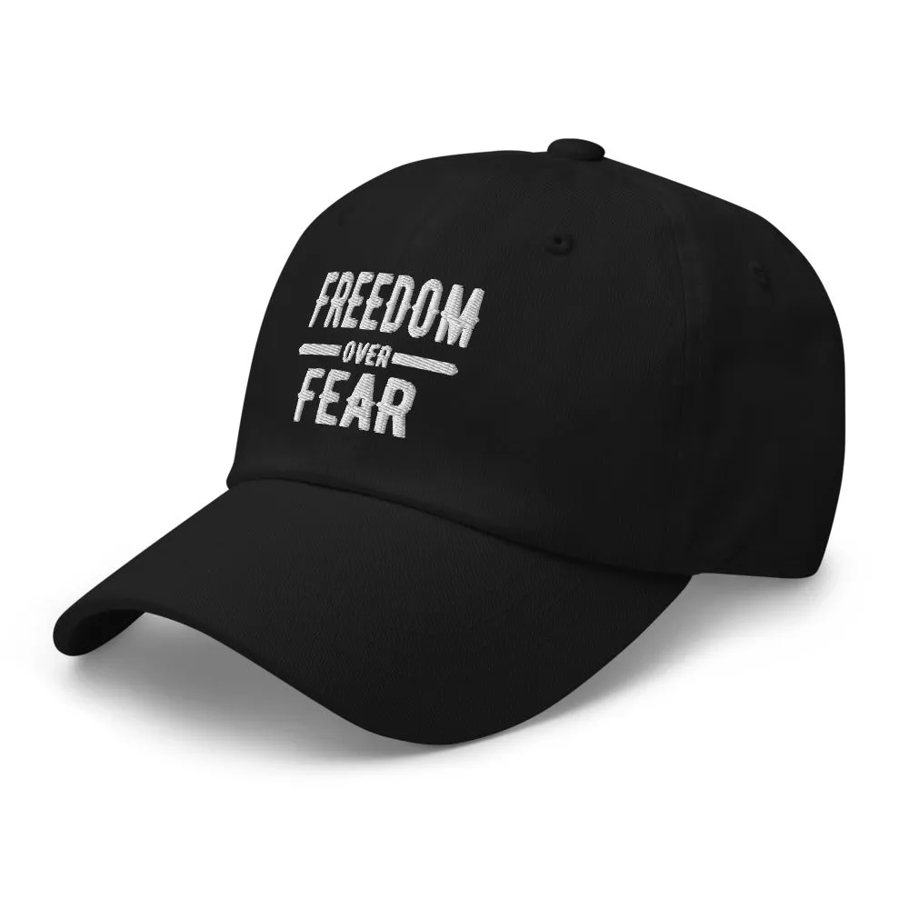 Freedom over Fear Dad hat