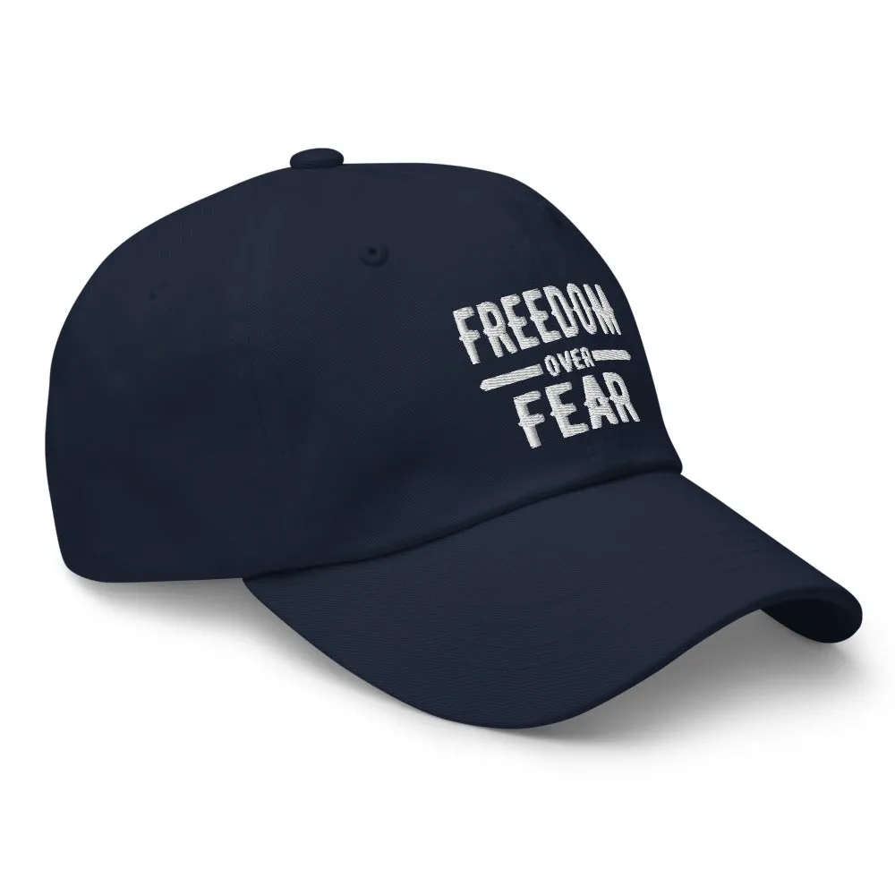 Freedom over Fear Dad hat