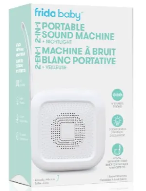 FridaBaby 2-in-1 Portable Sound Machine   Nightlight