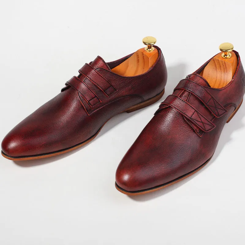 Genuine Leather Handmade Old Vintage Men's Shoes