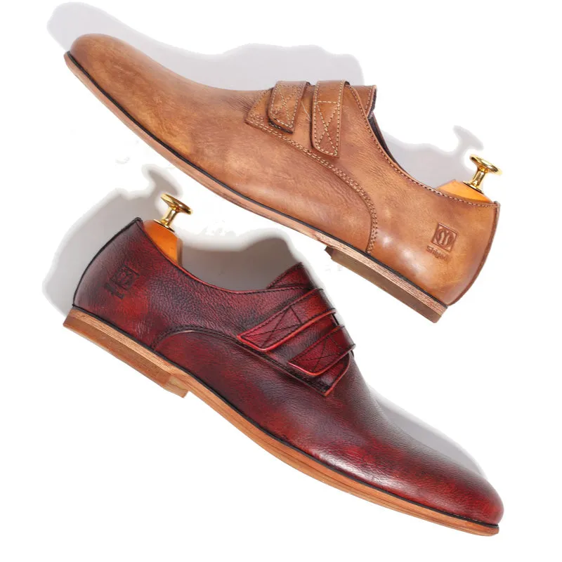 Genuine Leather Handmade Old Vintage Men's Shoes