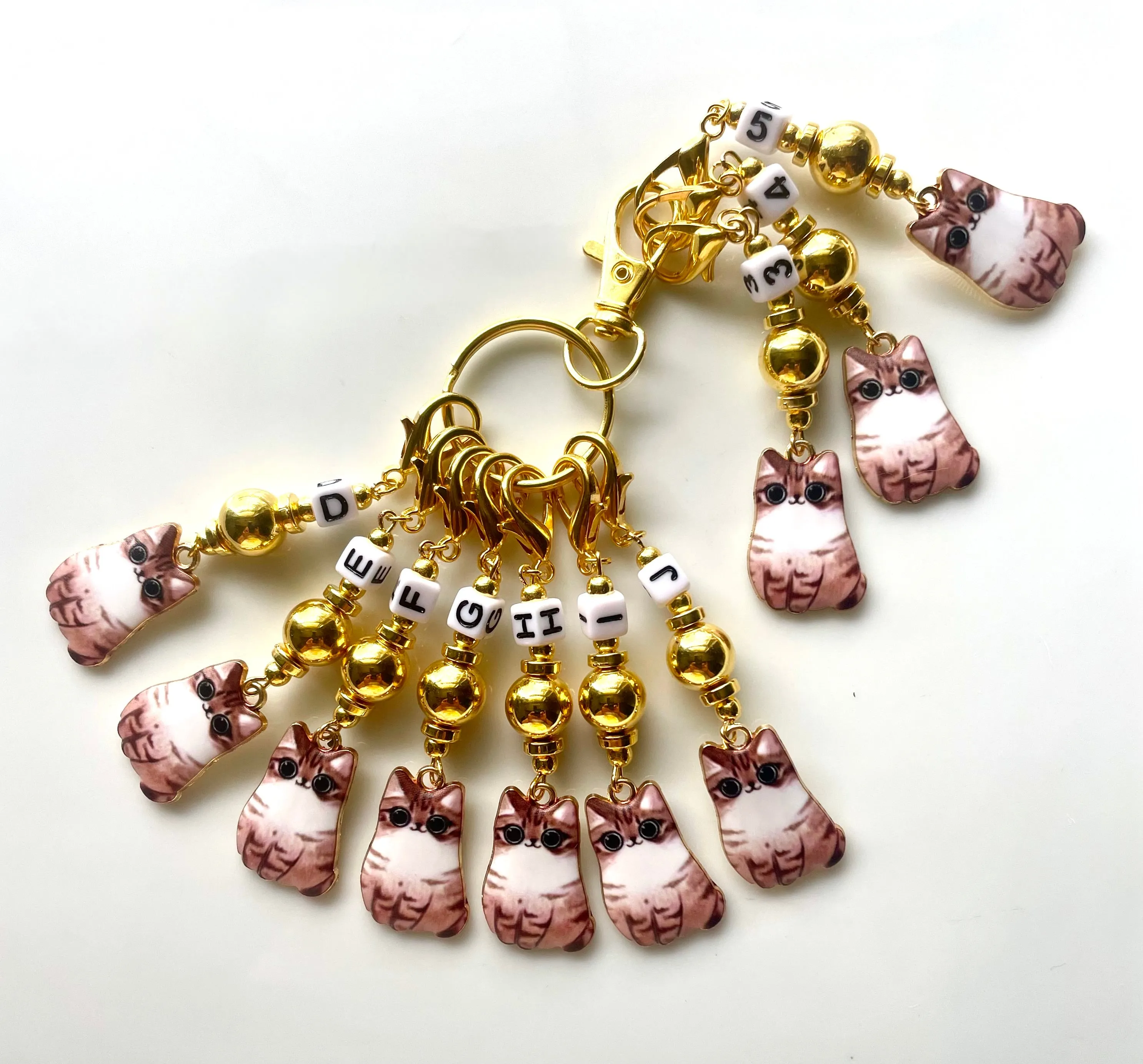 GGC #001 Set of 10 Crochet Stitch Markers
