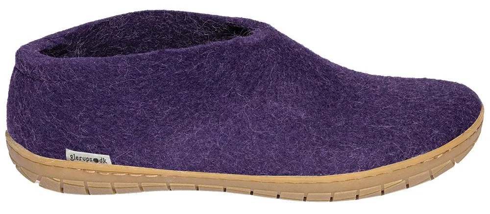 Glerups Shoe Rubber Sole Purple