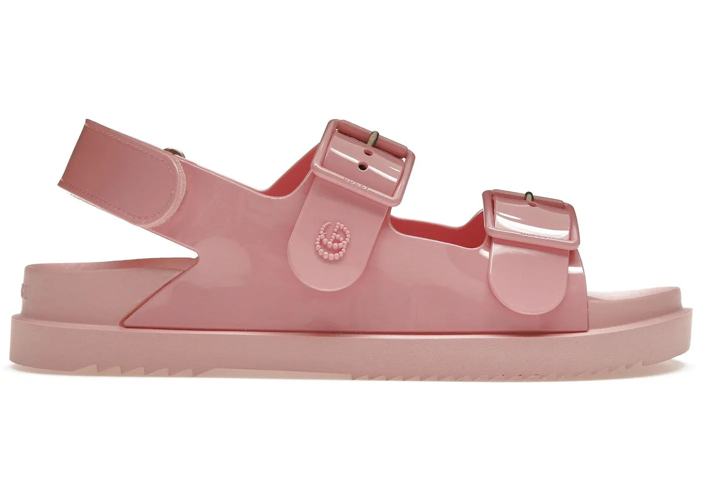 Gucci Sandal with Mini Double G in Pink