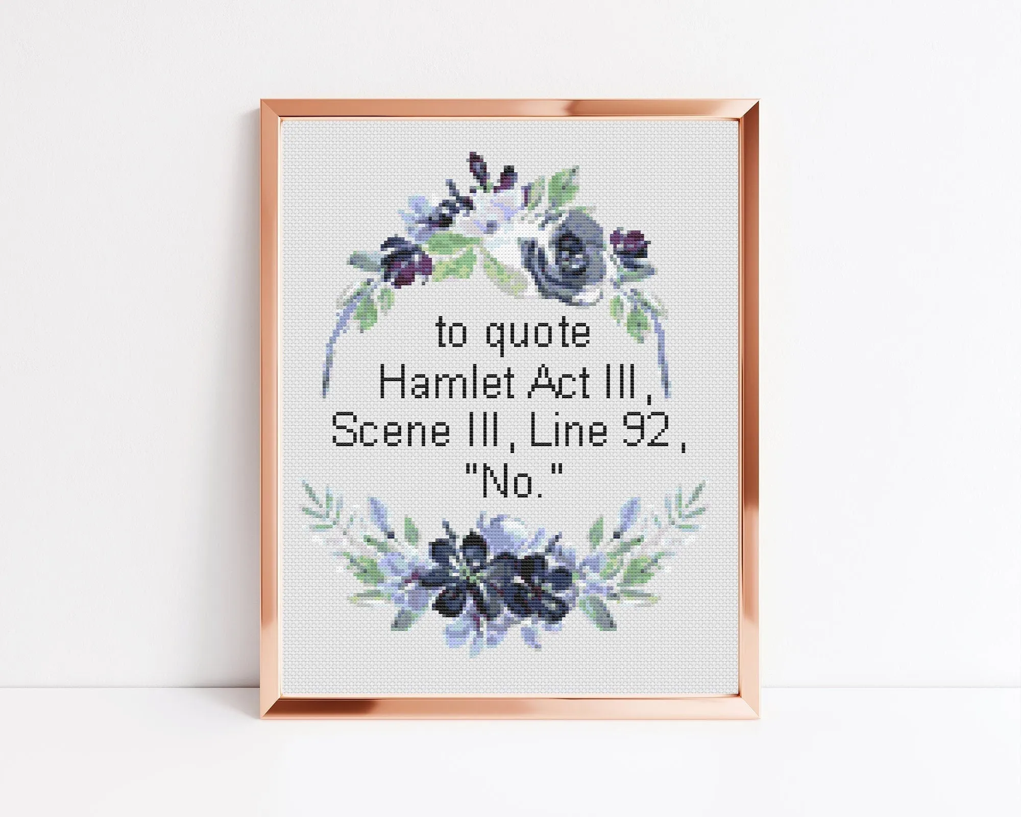 Hamlet Cross Stitch Pattern #881
