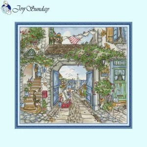 Harbor View Joy Sunday Cross Stitch