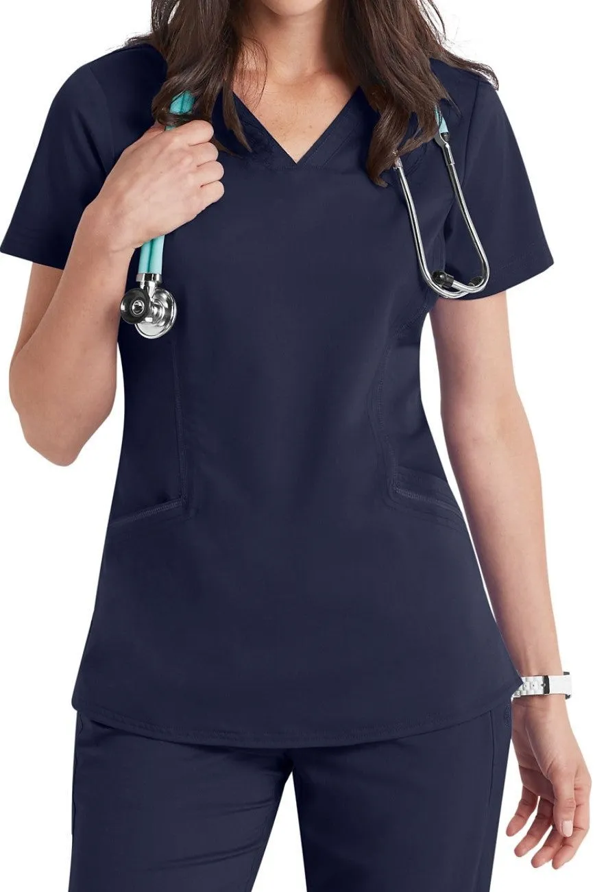 Healing Hands Scrub Top Purple Label Joni 2304