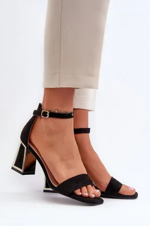 Heel sandals