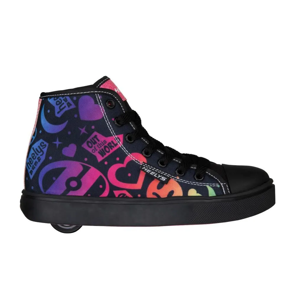 Heelys Veloz Black / Rainbow