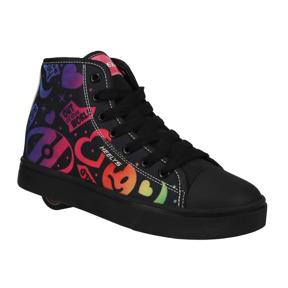 Heelys Veloz Black / Rainbow
