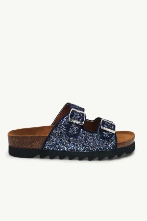 Hudson Navy Glitter