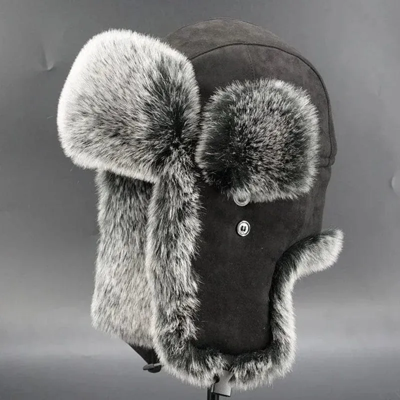 Hunter Fur Bomber Hat