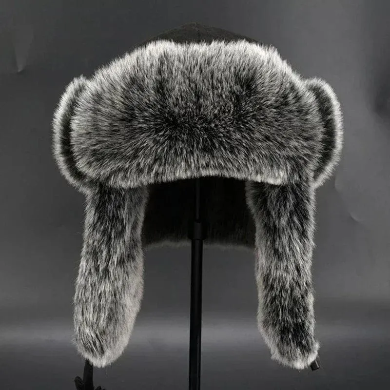 Hunter Fur Bomber Hat