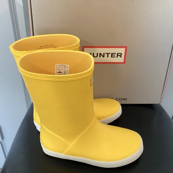 Hunter Kids' First Classic Rain Boot (Little Kid), size 13