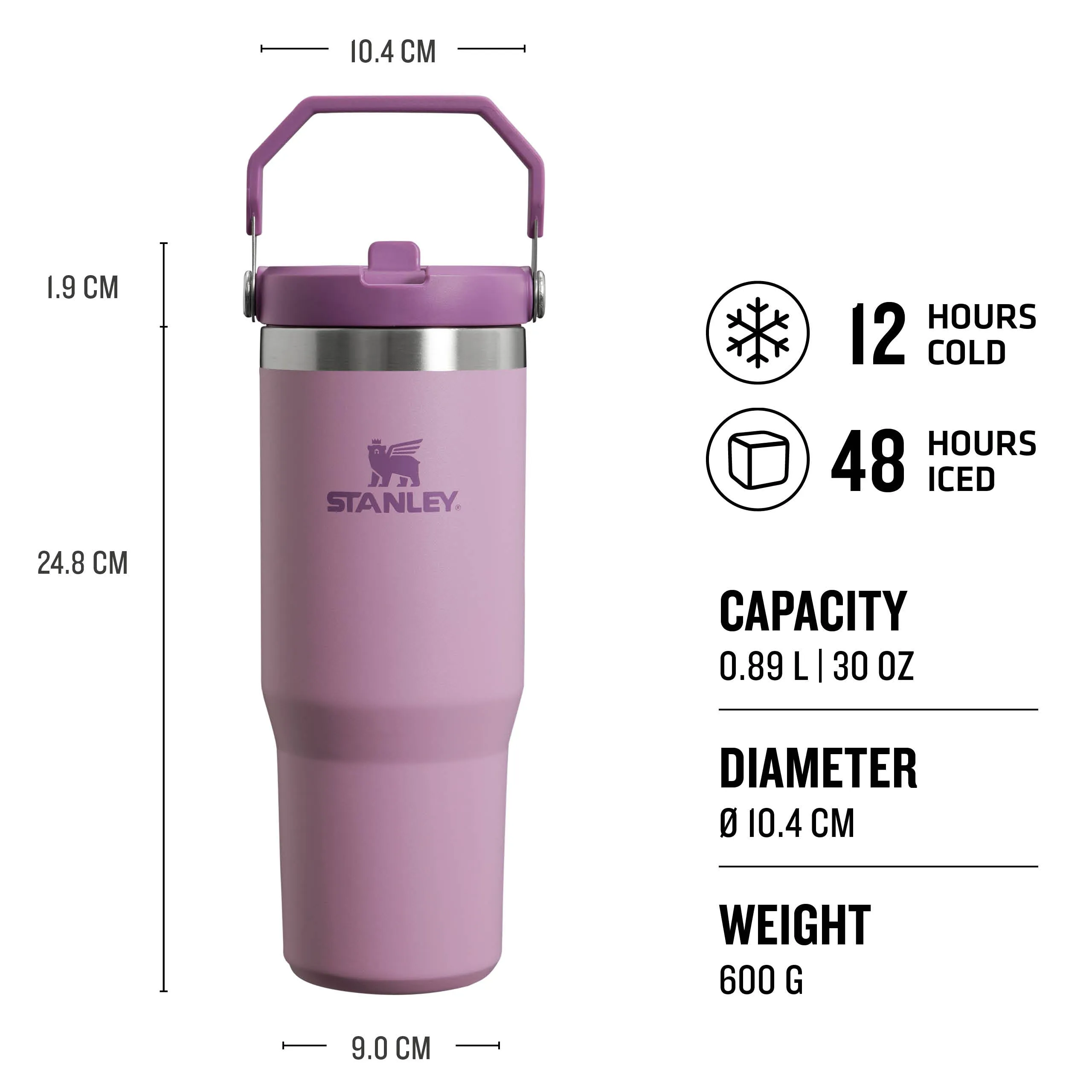 IceFlow™ Flip Straw Tumbler | 0.89L - Stanley Create
